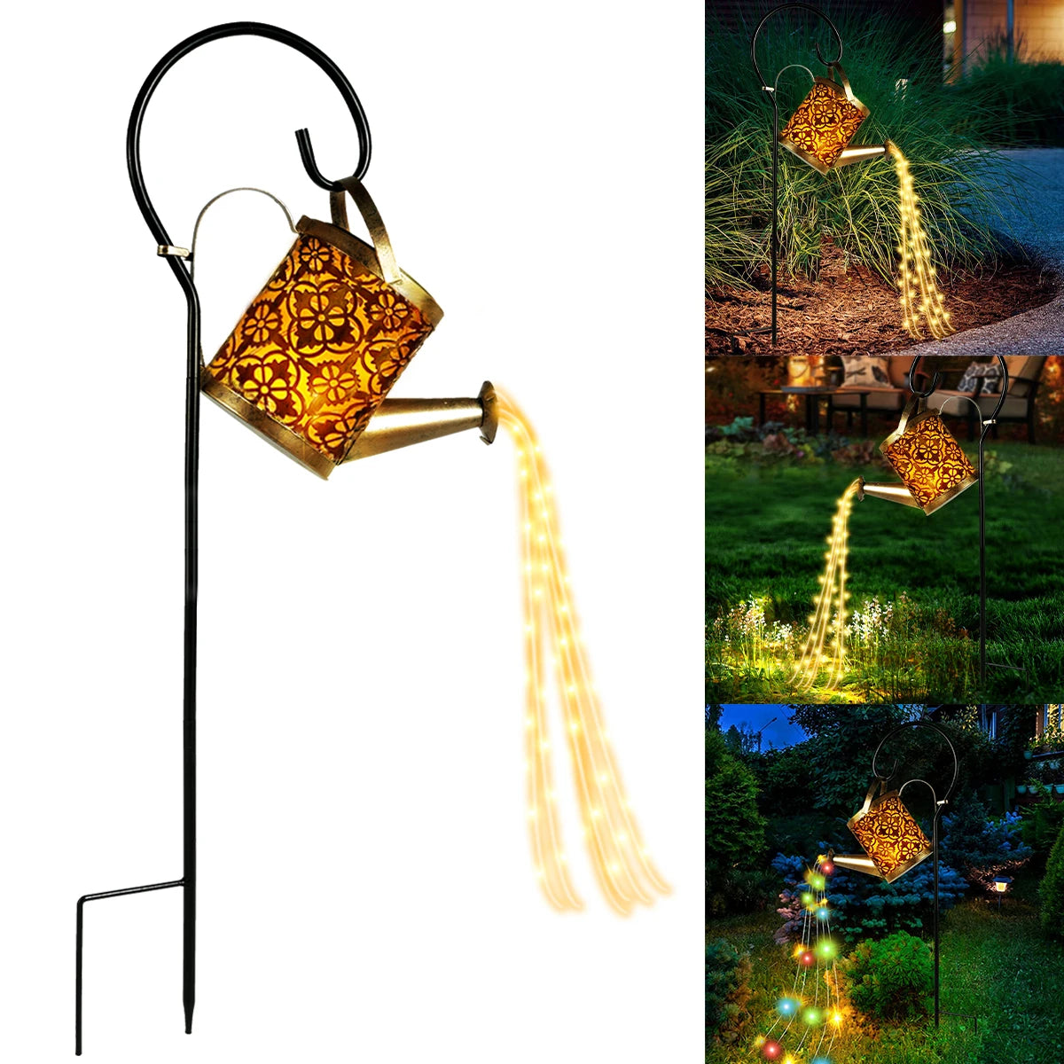 Solar Watering Can Light – Magical Garden Lighting with 36 LEDs